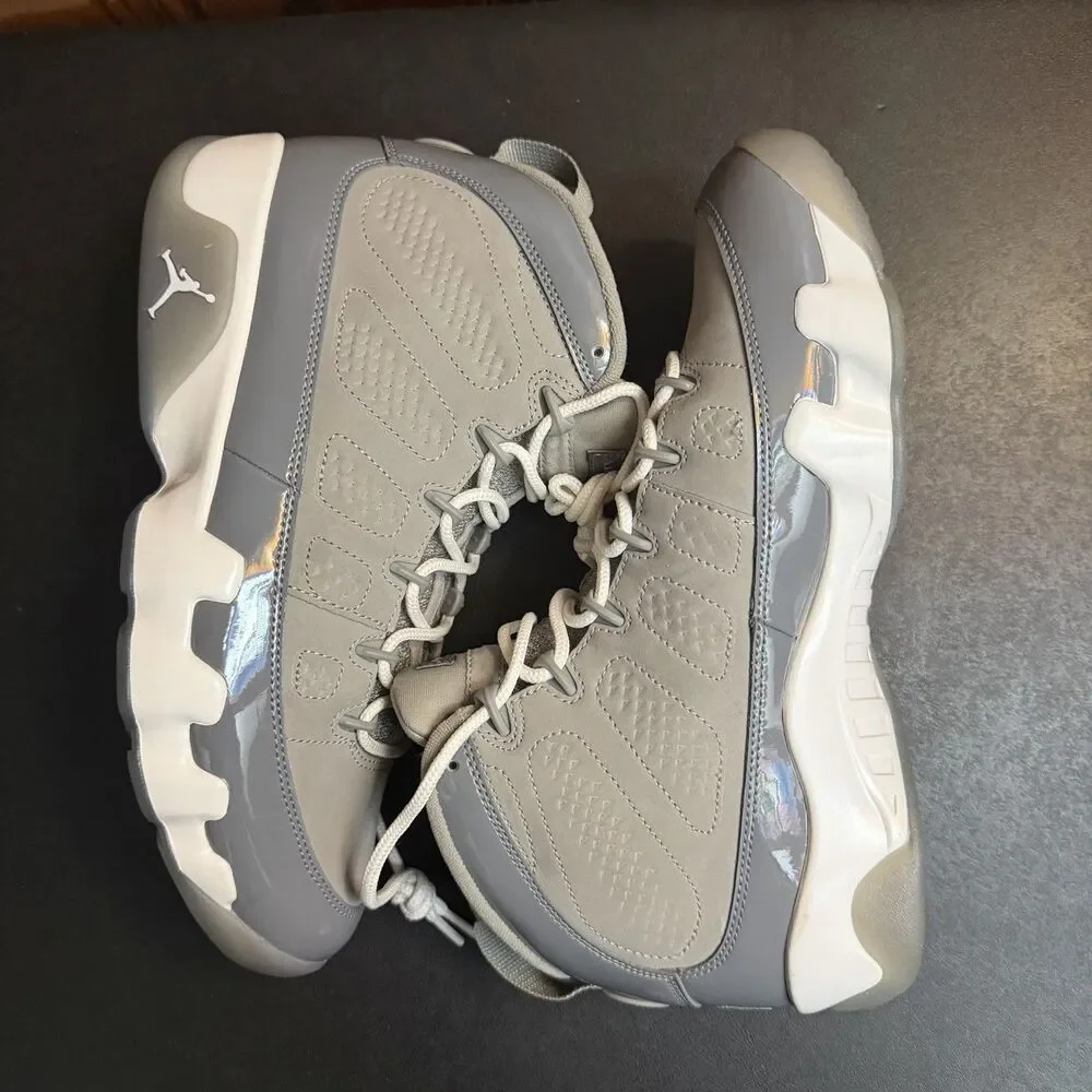 Air Jordan 9 Retro OG Cool Grey 2024 Size 9.5 Men (HV4794-011) USED ONCE